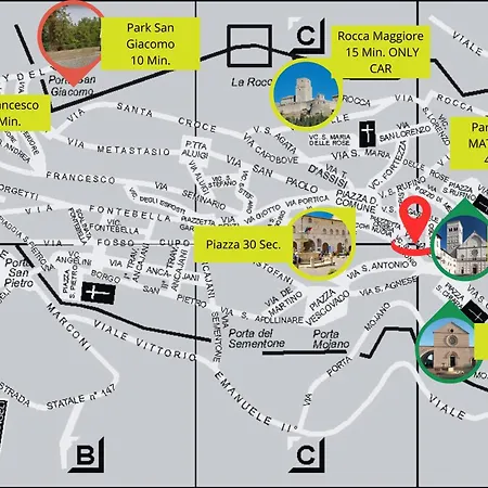 Casa Rufino Sauna Inclusa In Centro Assisi